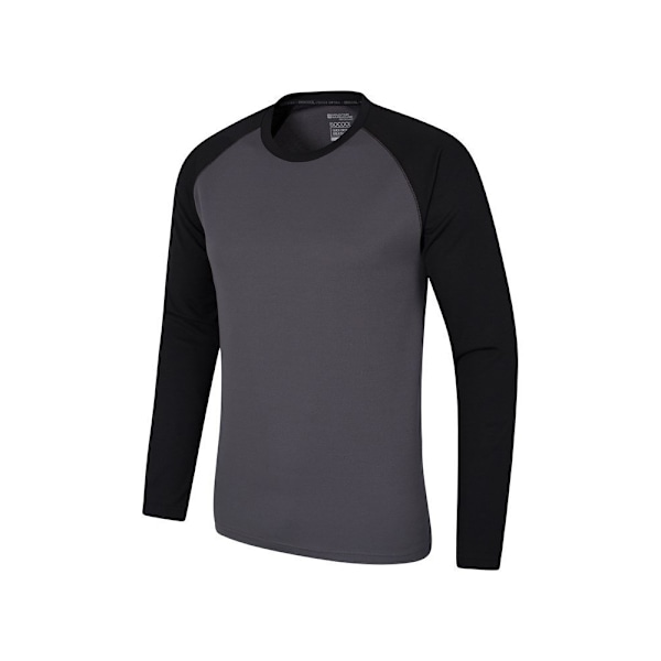 Mountain Warehouse Endurance Långärmad T-shirt för Herrar L Svart Black L