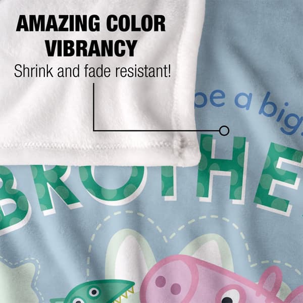 Greta Gris Storebror Filt One Size Vit White One Size