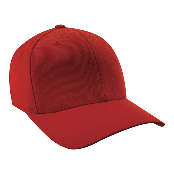 Yupoong Flexfit Fitted Baseball Cap för män (2-pack) SM Röd Red SM