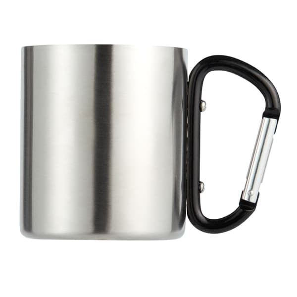 MidOcean Trumbo Metall Karbinhake Mug One Size Svart Black One Size