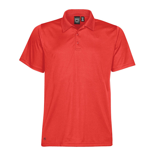 Stormtech Mens Eclipse H2X Dri Piqu Polo S Röd Red S