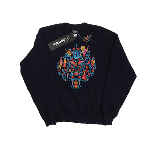 Disney Dam/Kvinnor Coco Träd Mönster Sweatshirt XL Svart Black XL