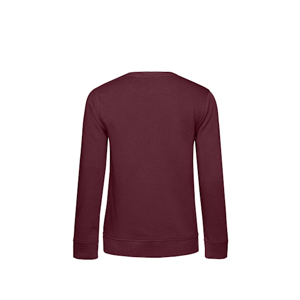 B&C Dam/Dam Organic Sweatshirt XL Burgundy Burgundy XL