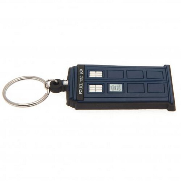Doctor Who Klassisk Tardis Nyckelring One Size Marinblå Navy One Size