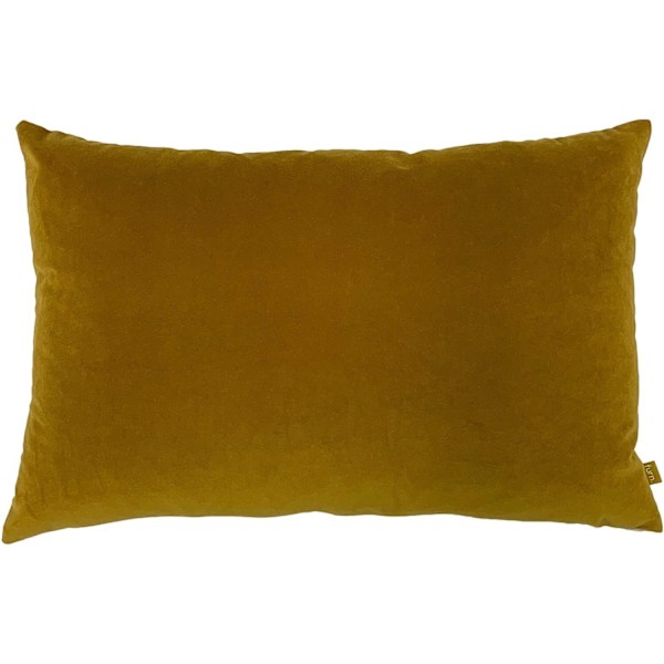 Furn Sammetskuddfodral En Storlek Senapsgul Mustard Yellow One Size
