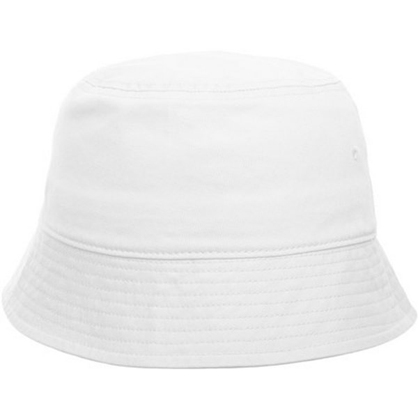 Atlantis Unisex Powell Bucket Hat, Vit, One Size White One Size