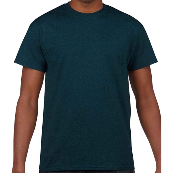 Gildan Herr Heavy Cotton T-Shirt M Marinblå Navy M