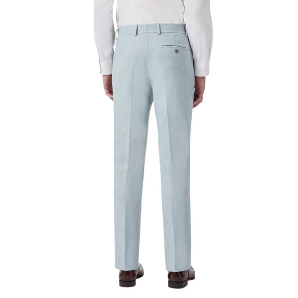 Without Prejudice Archer Slim-byxor i ull för män 34R Blå Blue 34R