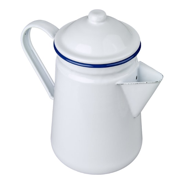 Falcon Kaffekanna med Lock Vit 1250ml 13 x 21cm One Size One One Colour One Size