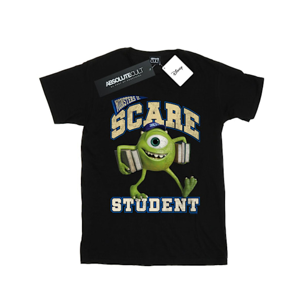 Disney Boys Monsters University Scare Student T-shirt 7-8 år Black 7-8 Years