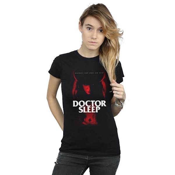 Doctor Sleep Dam/Kvinnor Rose The Hat Bomull T-Shirt S Svart Black S