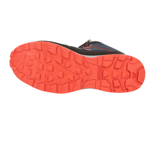 Regatta Samaris Lite vandringsskor för män 6 UK Moonlight Denim/Or Moonlight Denim/Orange 6 UK