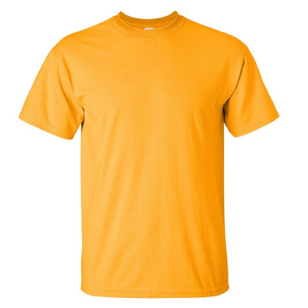Gildan Ultra Cotton T-shirt med kort ärm för män, 2XL, guld Gold 2XL