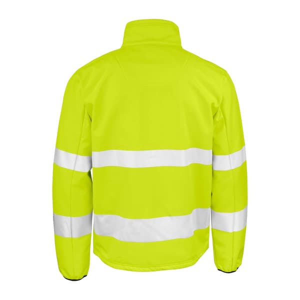 Jobman Herr Hi-Vis Softshelljacka S Gul Yellow S