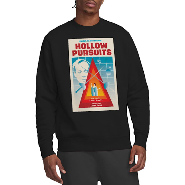 Star Trek Unisex Vuxen The Next Generation Säsong 3 Avsnitt 21 Black L