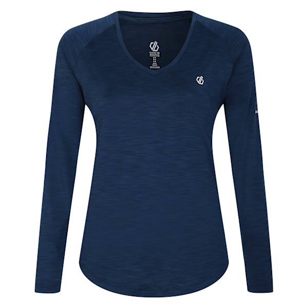 Dare 2B Dam/Dam Discern Långärmad T-shirt 16 UK Moonlig Moonlight Denim 16 UK