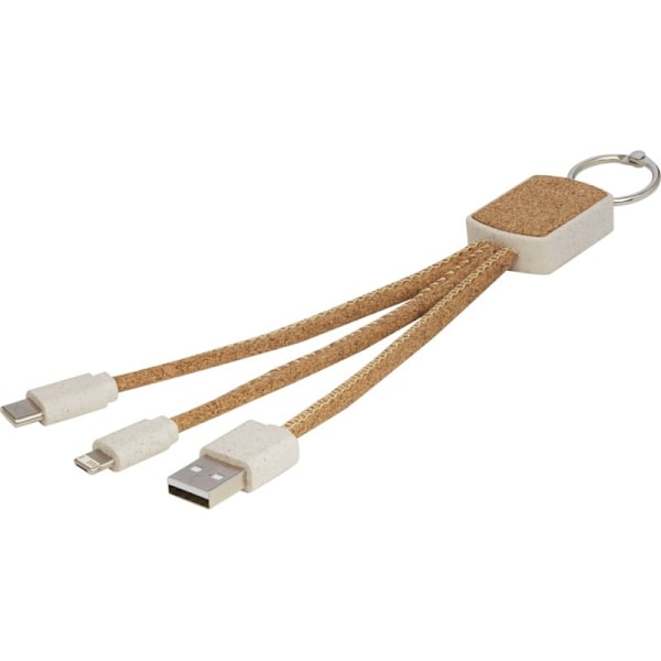Bates Cork 3 i 1 Laddningskabel One Size Naturlig Natural One Size