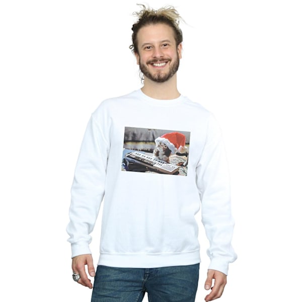 Gremlins Herr Mogwai Julhatt Sweatshirt L Vit White L
