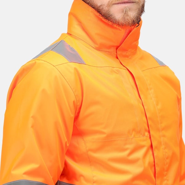 Regatta Pro 3 i 1 Hi-Vis jacka 3XL orange/marinblå Orange/Navy 3XL