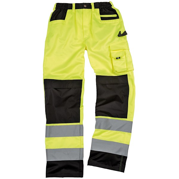 Result Safeguard Vuxen Unisex Hi Viz Cargo Byxor M Hi-Vis Gul Hi-Vis Yellow M