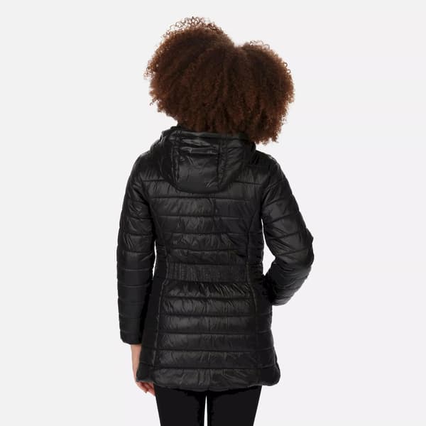 Regatta Barn/Barn Babette Isolerad Vadderad Jacka 9-10 År Black 9-10 Years
