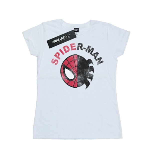 Marvel Womens/Ladies Spider-Man Classic Split Bomull T-shirt M White M