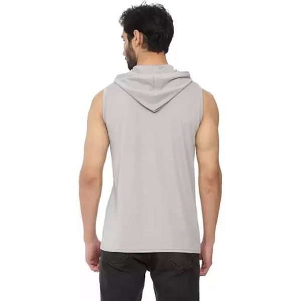 Proact Unisex Ärmlös Hoodie Vuxen M Oxford Grå Oxford Grey M