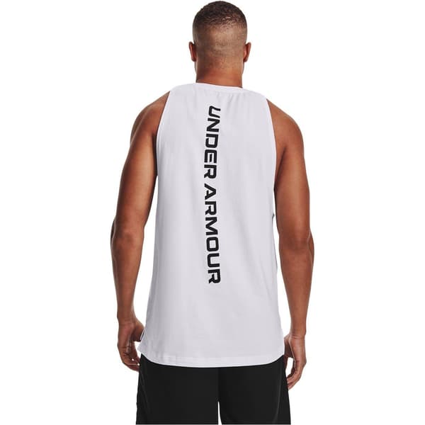 Under Armour Herr Baseline Linne M Vit/Svart White/Black M
