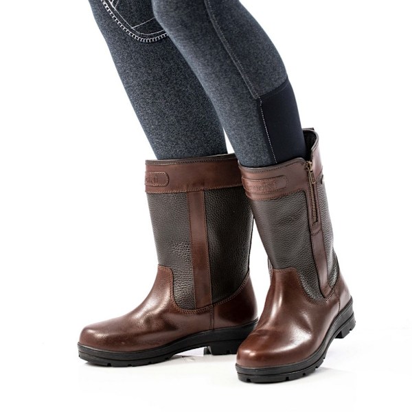 Brogini Unisex Vuxen Abruzzo Läder Country Boots 5 UK Brun Brown 5 UK