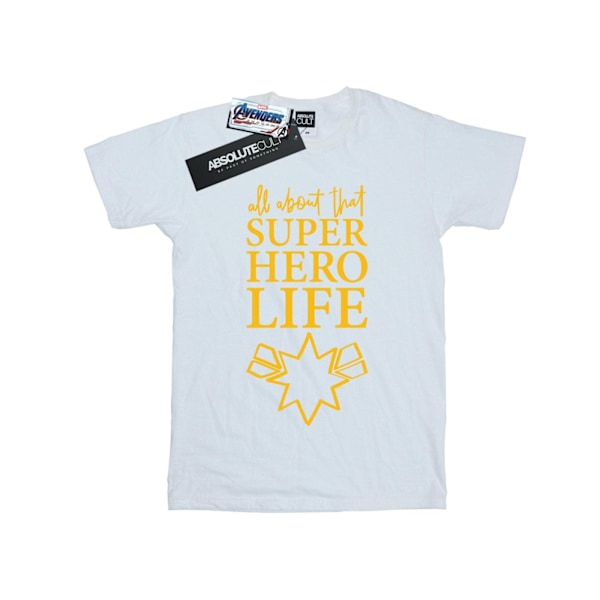 Marvel Pojkar Avengers Endgame Superhjälte Livsskizze T-Shirt 7-8 White 7-8 Years