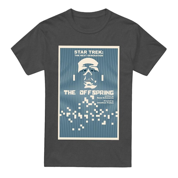 Star Trek Unisex Vuxen The Next Generation Säsong 3 Avsnitt 16 Charcoal XXL