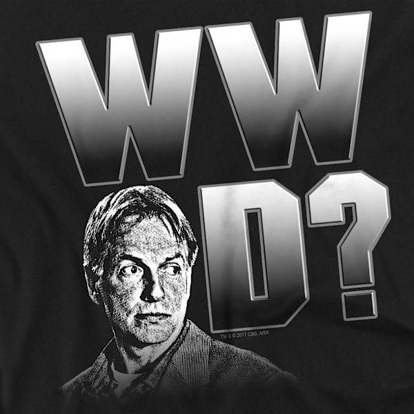 NCIS Unisex Vuxen What Would Gibbs Do T-Shirt L Svart Black L