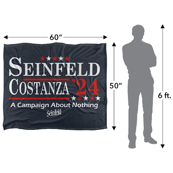 Seinfeld Seinfeld Costanza 24 Filt En Storlek Flerfärgad Multicoloured One Size