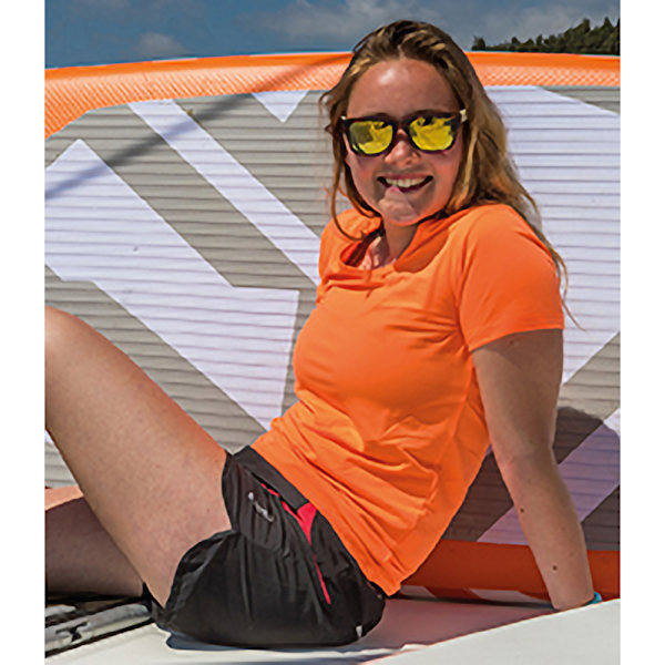 Spiro Womens/Ladies Impact Softex Kortärmad T-shirt L Tanger Tangerine L