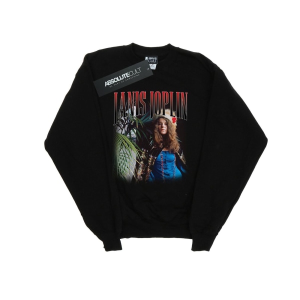 Janis Joplin Dam/Dam Baron Homage Sweatshirt XL Svart Black XL