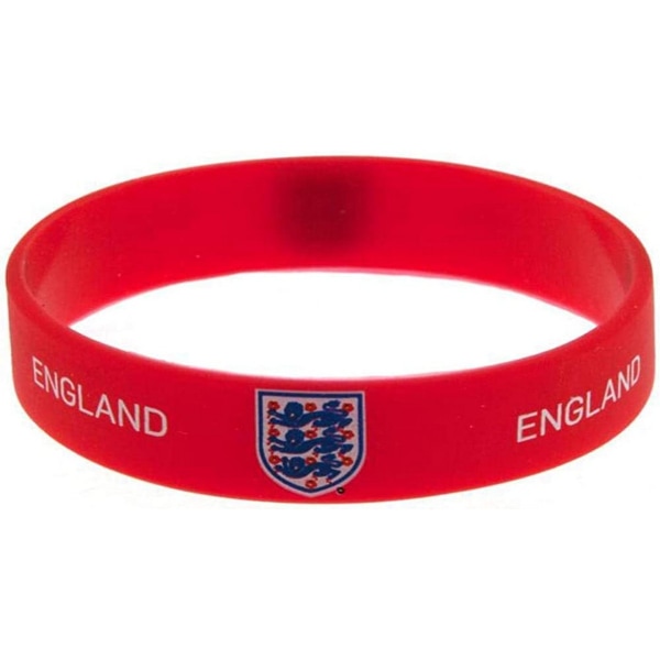 England FA Crest Silikonarmband One Size Röd/Blå/Vit Red/Blue/White One Size
