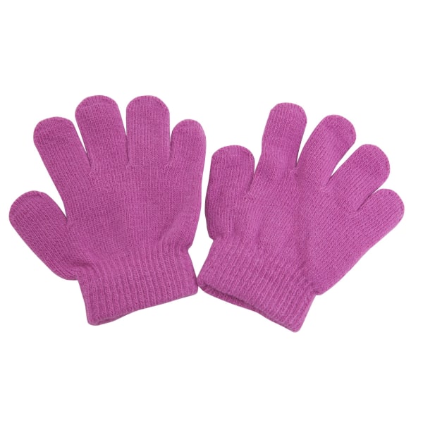 Barn/barn Vinter Magic Gloves One Size Rosa Pink One Size