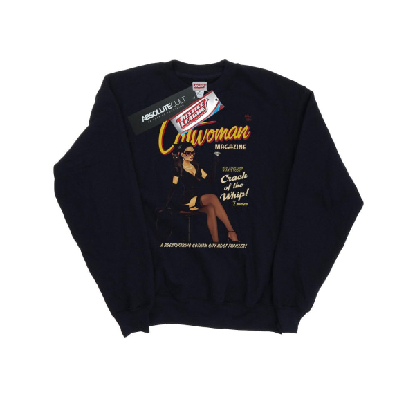 DC Comics Dam/Dam Catwoman Bombshell Cover Sweatshirt XXL Black XXL