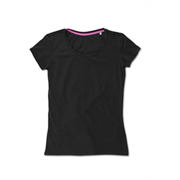 Stedman Dam/Dam Claire T-shirt med rund hals L Svart Opal Black Opal L