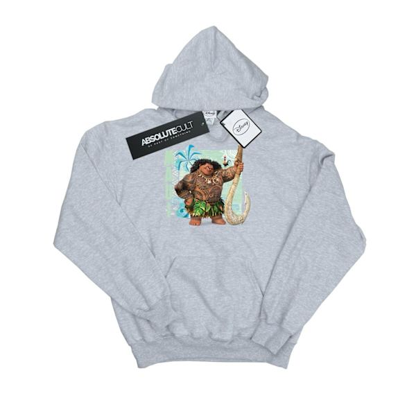 Disney Herr Moana Maui Hoodie S Sports Grey Sports Grey S