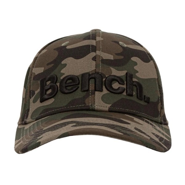 Bench Michel Camo Baseball Cap One Size Khaki Brun Khaki Brown One Size