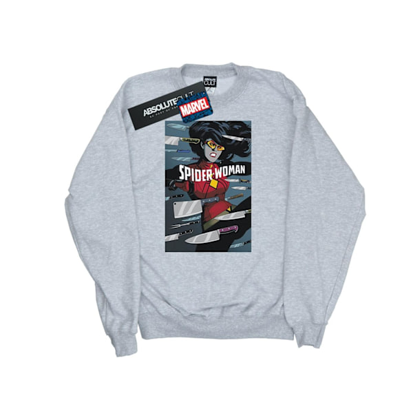 Marvel Herr Spider-Woman Cover Sweatshirt 3XL Sports Grey Sports Grey 3XL