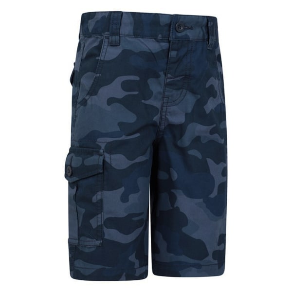 Mountain Warehouse Barnkläder/Barn Camo Cargo Shorts 5-6 År N Navy 5-6 Years