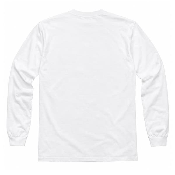 Bob Ross Unisex Vuxen Just Let Your Imagination Go Regnbåge Långärmad White XXL