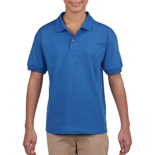 Gildan DryBlend Unisex Jersey Poloskjorta för barn S Royal Royal S