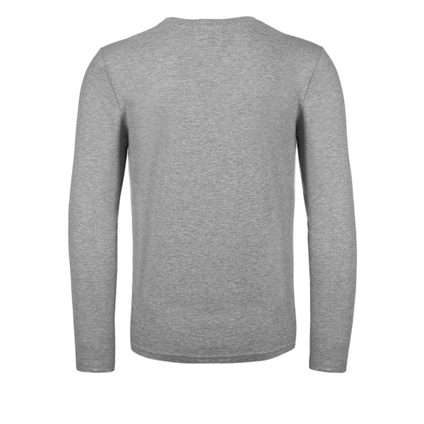 B&C Herr #E150 Långärmad T-shirt 3XL Sports Grey Sports Grey 3XL