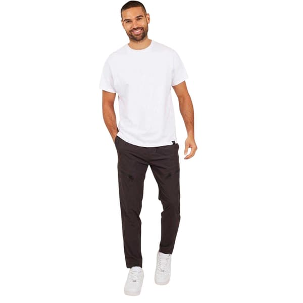 Brave Soul Herr Ripstop Slim Cargo Byxor XL Mörkgrå Dark Grey XL