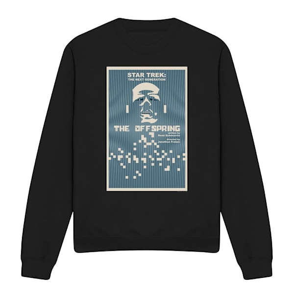 Star Trek Unisex Vuxen The Next Generation Säsong 3 Avsnitt 16 Black M
