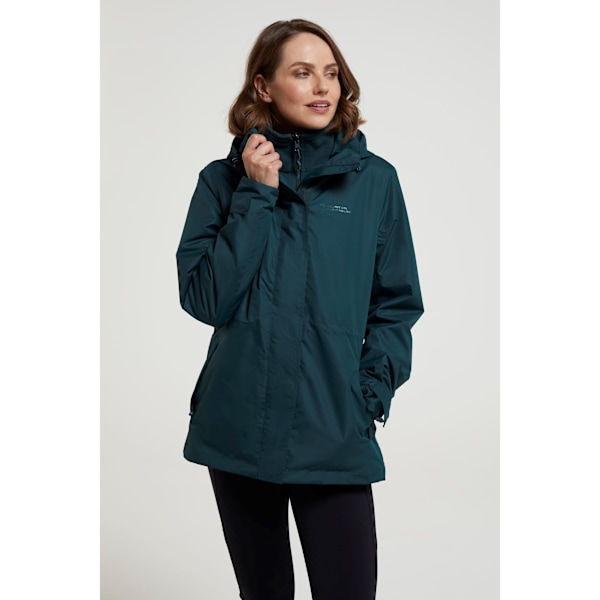 Mountain Warehouse Womens/Ladies Fell II 3 In 1 Jacket 12 UK Da Dark Green 12 UK