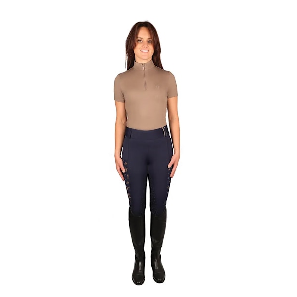 Hy Dam/Dam Elevate Country Kortärmad Baslager Topp M Fossil M